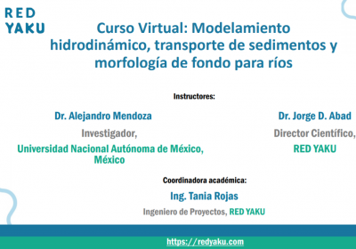 Proyectos del curso virtual de especialización en modelamiento hidrodinámico, transporte de sedimentos y morfología de fondo para ríos