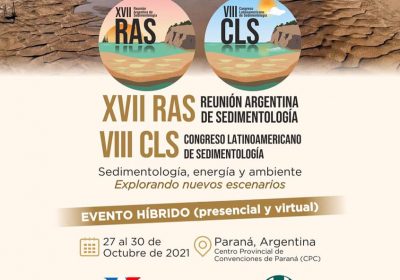 Sedimentología, Energía y Medio Ambiente: Explorando nuevos escenarios (XVII RAS – VIII CLS)